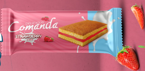 كيك كوماندا فراولة